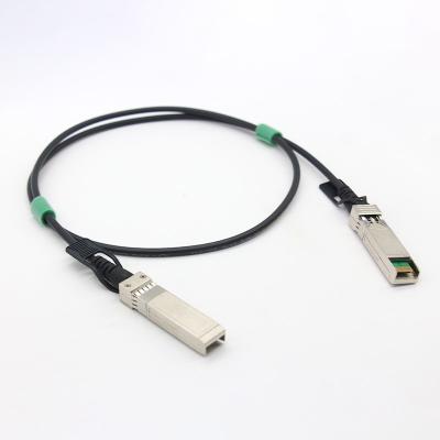 China Passive 10G SFP+ direct attached copper cable 24AWG Copper Twinax cable 5M for sale