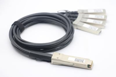 China 40G QSFP+ to 4x 10G SFP+ Direct Attach Passive Copper cable 2M  30AWG for sale