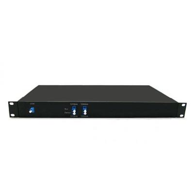 China 1U 19ich Type 2 Channels 4 Wavelenghes CWDM MUX  and DEMUX CWDM Multiplexer for sale