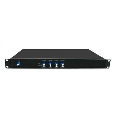 China 1U 19inch Type 4 Channels 8 Wavelenghes CWDM MUX  and DEMUX CWDM Multiplexer for sale