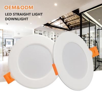 China Modern Easy Installation Ceiling Downlight Lamp Home Office Recessed Panel 5W LED Indoor Hotel Down Light for sale