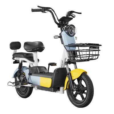 China Steel Wholesale Cheap Electric Scooter 48V Battery City High Quality Bike for sale