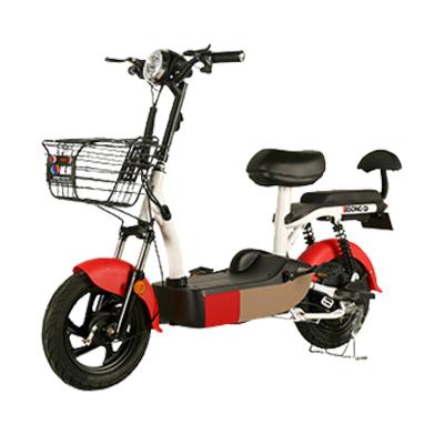 China Cheap Hot Sale 48v 350w Aluminum Alloy City Design Electric Bike Hot Classic Cheap Brushless Electric Bicycle 14inch 350w Electric Bike for sale