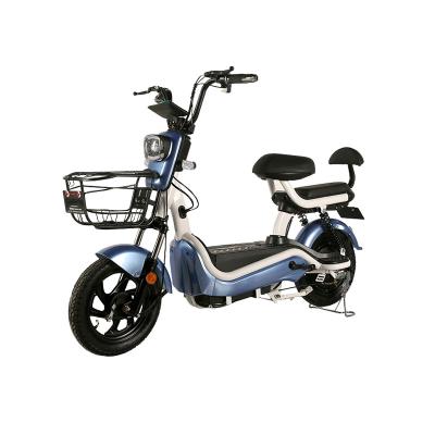 China Cheapest high speed electric scooter 48v 20ah 500w 350w steel CKD electric bicycle with pedals for sale