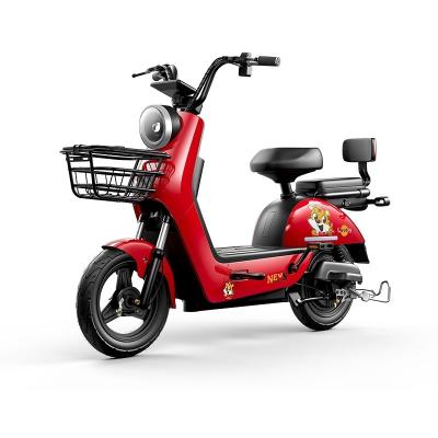 China Electric Bike Lamp Horse Hydraulic Shock Absorption Steel Body Current Riding Electric Bicycle Cheap Electric Scooter for sale