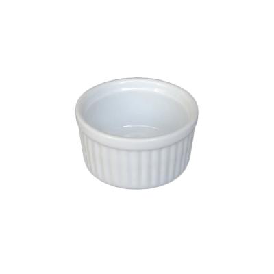 China Customized Ceramic Baking Dish Sustainable Hot Sale Small Shape Mini Restaurant for sale