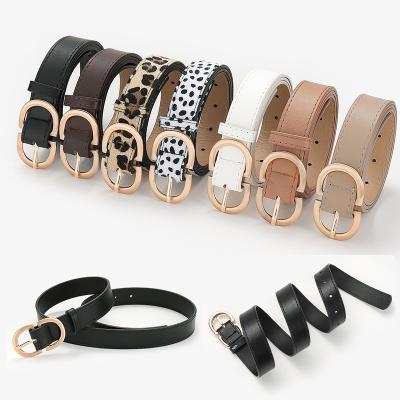 China New fashon brand OEM fashionable hot sale ladies custom made belt for dress Jean Coat for sale