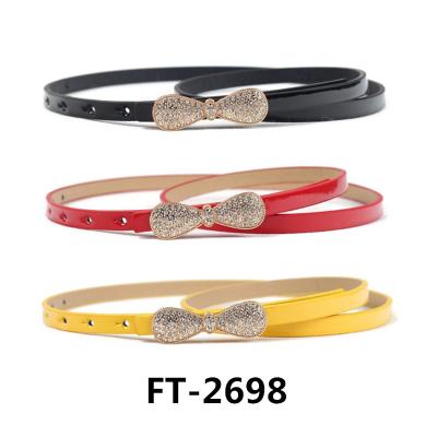 China 2014 New Fashion Fashion Belt Skinny Women - Shape PU Belt FT-2698 for sale