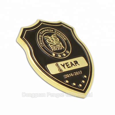 China Custom High Quality China Souvenir Pin Badge Metal Badge for sale