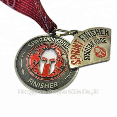 China Spartan China Porcelain Mugs Cross Country Race Badge Medal for sale