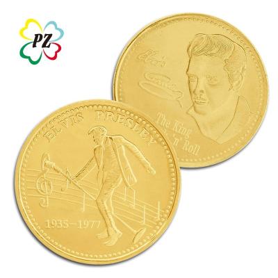 China Custom America Rock Star Elvis Presley Souvenir Coin for sale