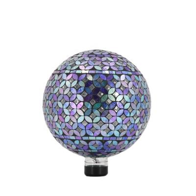 China 25CM Rustic Handmade Mosaic Ball For Garden Decoration for sale