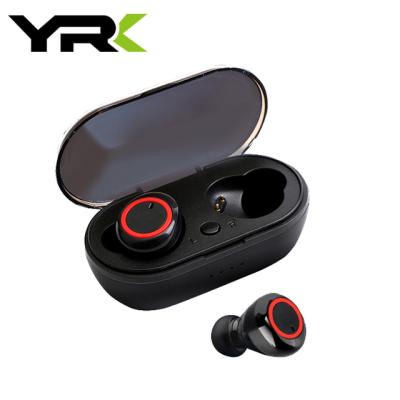 China Blue In-Ear Y50 Tooth Earbuds 5.0 TWS Wireless Headphones Earphones Stereo Earbuds Gaming Headset With Charging Box For Phone for sale