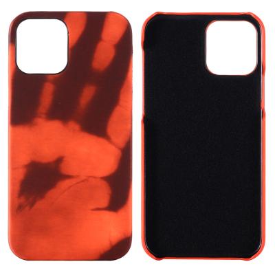 China Anti-drop Creative Diy Magic Pattern Heat Sensitive Case For iPhone 12 Pro Max Phone for sale