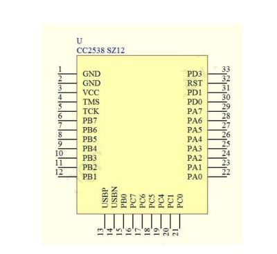 China 30PCS In One Lot CC2538 CC2592 Zigbee Wireless PA Module S-1005002085455570 for sale