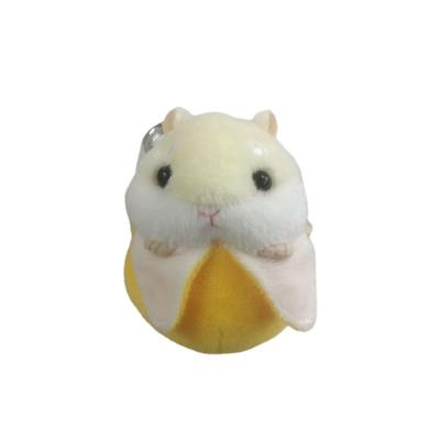 China Plush Cute hamster plush keychain plush doll bag pendant car keychain bag pendant small gift keychain for sale