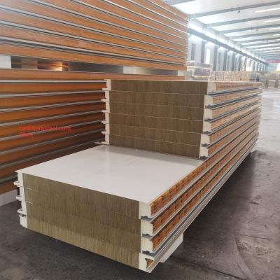 China Modern CE certification is used for fire insulation sandwich panel of hospital outer wall building for sale