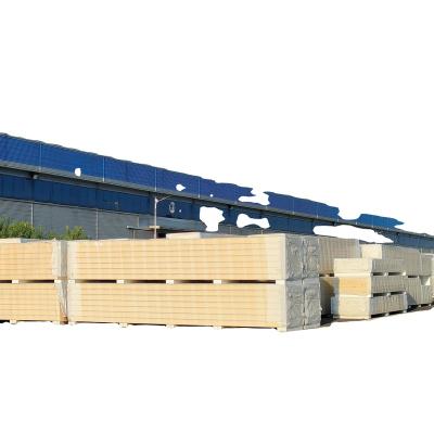 China High modern insulated PU/PIR/PUR sandwich panel for coldroom construction for sale