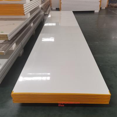 China ISO 900 modern rock wool/EPS foam sandwich panel for clean room from China for sale