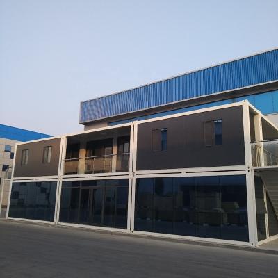 China Modern low price building material insulation glass wool sandwich panel for prefab house construction from HXY China for sale