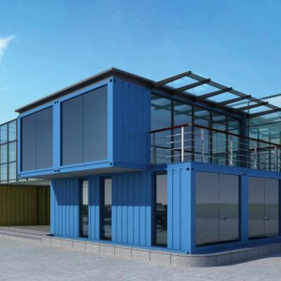 China China Modern Cheap Low Cost Prefab Security Guard Modular Movable Portable Container Luxury Prefab Homes for sale