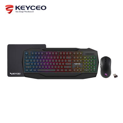 China 2021 plug and play keyboard for hot selling wireless gaming keyboard mouse keyboard phone combo set gaming keyboard and mouse for sale