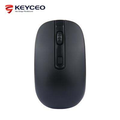 China 3D The Latest Mini Ultra-thin Wireless Mute LED Wireless Mouse Rechargeable Colorful Office Home Management Computer Desk Light Mouse for sale