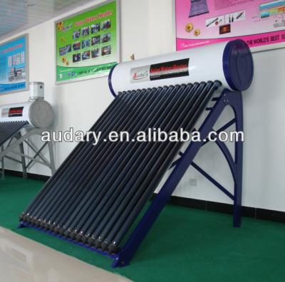 China 200L Color-coated pressurized solar panel for heating hot water for sale