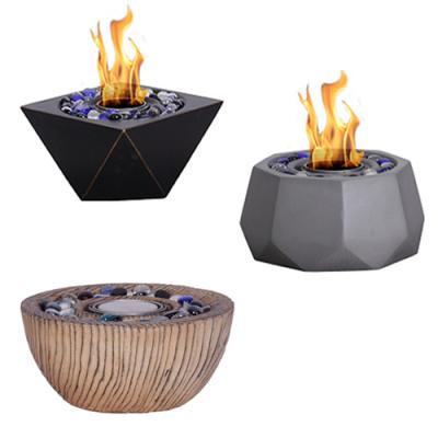 China Newly Fire Bowl Table Top Fire Pit For Outdoor And Indoor Fire Place SPDA001 for sale