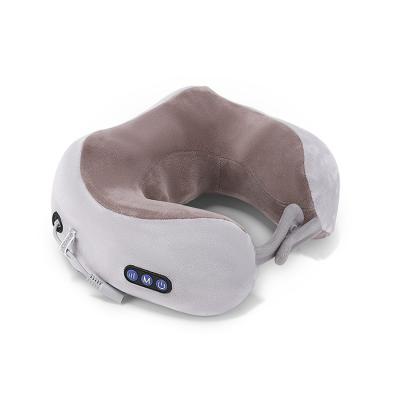 China PORTABLE Soft Passionate Electric Neck Massager Massage Pillow Travel U Shaped Pillow for sale