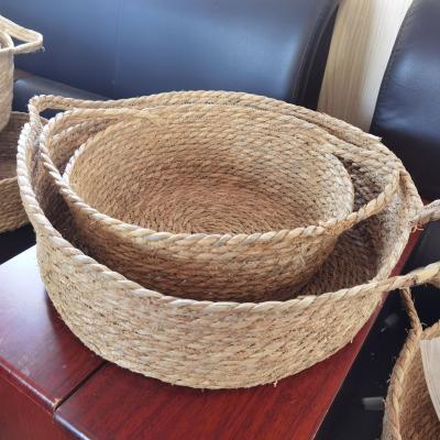 China New Arrival Four Seasons Breathable Dog Cat Sleeping Bed Rattan Pet Bed Woven Basket Handmade For Pet for sale