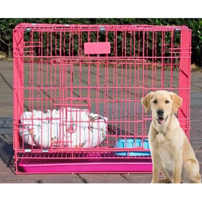 China Breathable Small And Medium Anti-angled Pet Cages For Dogs Cats Chickens Ducks And Rabbits for sale