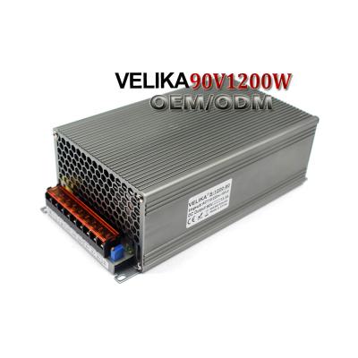 China CCTV Lamp Power Supply S-1200 1200W 90V High Efficiency Led Switching Power Supply Single Output Power Supply for sale