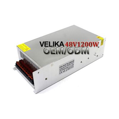 China Led CCTV Lamp Power Supply Set 25A 1200W 48V Switching Power Source Driver Transformers 110V 220V AC DC SMPS For LED Strip CNC for sale