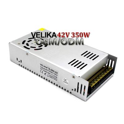 China Led CCTV Lamp Power Supply Switching Power Supply DC42V 350W Driver AC To DC 42V 220v/110v SMPS Power Supplies Transformer For Light for sale