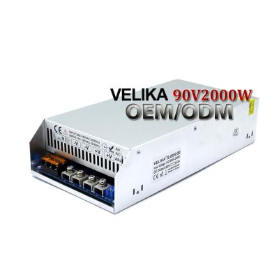 China Led CCTV Lamp Power Supply Fonte Chaveada 22.2A 2000W 22.2A220VAC AC 90VDC Constant To DC Power Switch Changeover Supply for sale