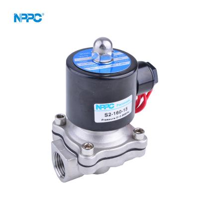 China General Safety Normal Standard 1/2 Gas Solenoid Valve Series S2 Narrow Type Medium Temperature General Air / Water Direct Acting, Oil -5~80 for sale