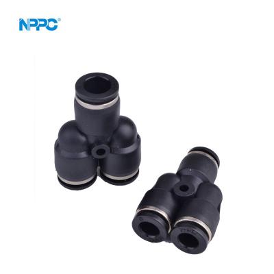 China Plastic Machinery Repair Shops PY Series Fitting , Tube Height 12mm , PY12 for sale