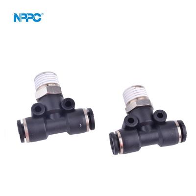 China Plastic Machinery Repair Shops PT Series Fitting, Size 4mm, Male Tube Thread M5, PT4-01 for sale