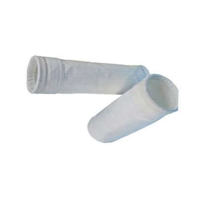 China Dust Collector Bag House 550g/m2 Polyester Pet Needle Felt Fabric Pe Filter Bag for sale