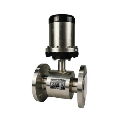 China 3.6V Waste Water Flowmeter 4-20mA Liquid Electromagnetic Flow Meter Measuring Electromagnetic Flow Meter for sale