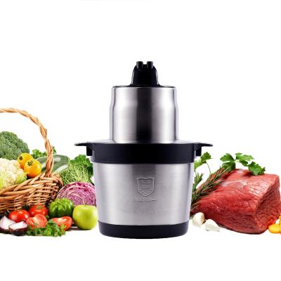 China 6L Electric Car Household Kitchen Cleaver 304 Food Grade Vegetable Chopper for sale