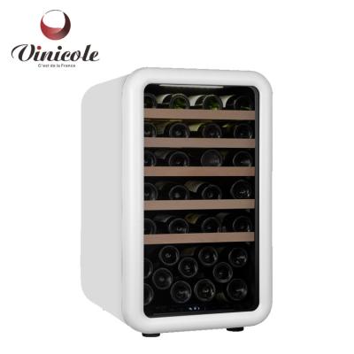 China Sensitive Touch Screen Red Wine Cooler Wine Fridge Fast Cooling Electric Wine Fridge for sale