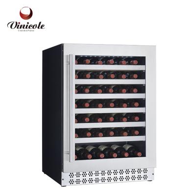 China Temperature Electric Home Use Cooler 146L Wine Cooler Cabinet Wine Fridge Refrigerators for sale