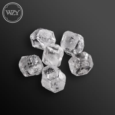 China 3mm-4mm Clarity Grade-A CVD HPHT White Uncut Rough Diamond,Uncut Rough Diamonds For Sale,Synthetic Uncut White Rough Diamonds for sale