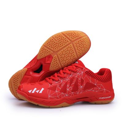 China Breathable Indoor Cheap Sports Non Scoring Badminton Shoes For Men Women Kids for sale