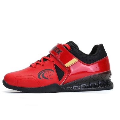 China Wholesale Fashion High Top Men's Breathable GYM Crossfit Lifting Powerlifting Shoes For Heavy Weightlifting Fitness Training Squat Shoes for sale