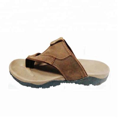 China 2020 Original Genuine Leather Sandal Durable Casual Sports Summer Men's Slippers for sale