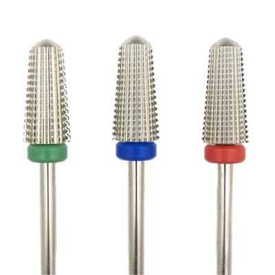 China New Sustainable Money! 5 IN 1 Multifunctional Round Carbide Nail Cone Tungsten Carbide Drill Bit Double Hand Milling Use for sale