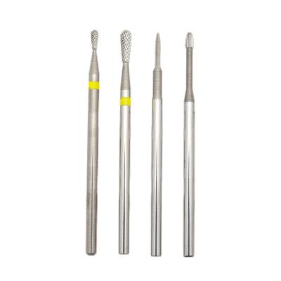 China New sustainable! Russian nailCarbide front nail drill bit Burr Apparatus Dental Bits Pedicure power tools Manicure Drills Milling Cutter for sale